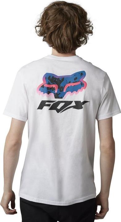 Actual product image Fox Tee 23 Morphic Ss Prem Opt Wht L (L)