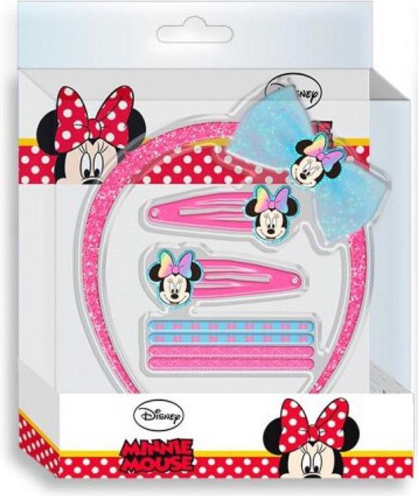 Actual product image Tinisu Disney Minnie Mouse hair clip, hairband, headband set