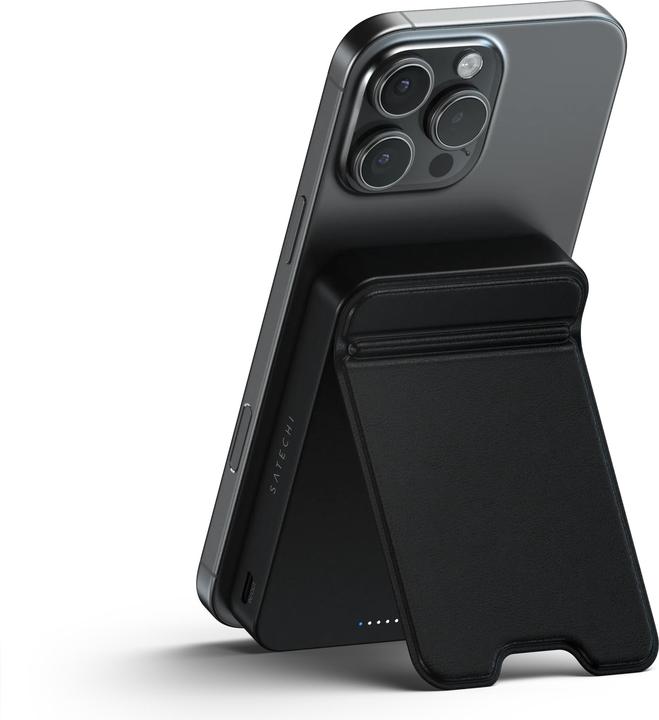 Produktbild Satechi OntheGo Magnetic Qi2 Powerbank Stand 10000 mAh Black (10000 mAh)