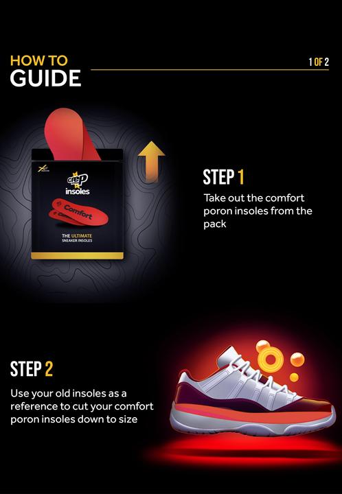 Actual product image CREP Protect Insoles Comfort