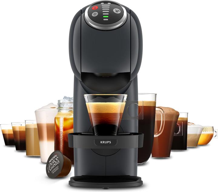 Productafbeelding Krups KP340B10 NDG Genio S Plus kosmisch grijs (NESCAFÉ Dolce Gusto, EU-stekker)