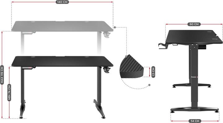 Actual product image Huzaro Hero 8.5