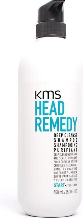Actual product image KMS California Headremedy Deep Cleanse Shampoo (750 ml, Liquid shampoo)