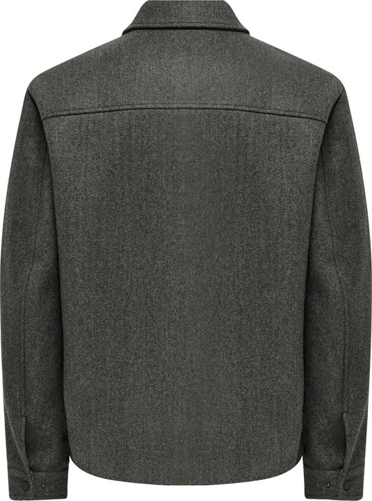 Actual product image Only & Sons Fly-away collar cuffs with button jacket jacket (M)