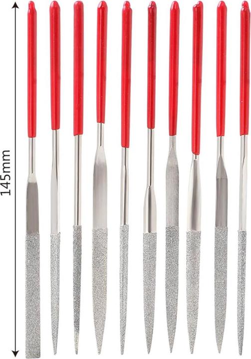 Produktbild Purecrea Nadelfeilen Set 10 Stück (Zubehör)