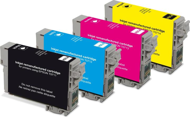 Immagine prodotto Generic Ink Inchiostro Epson T0711 Multipack (M, FC, Y, C)