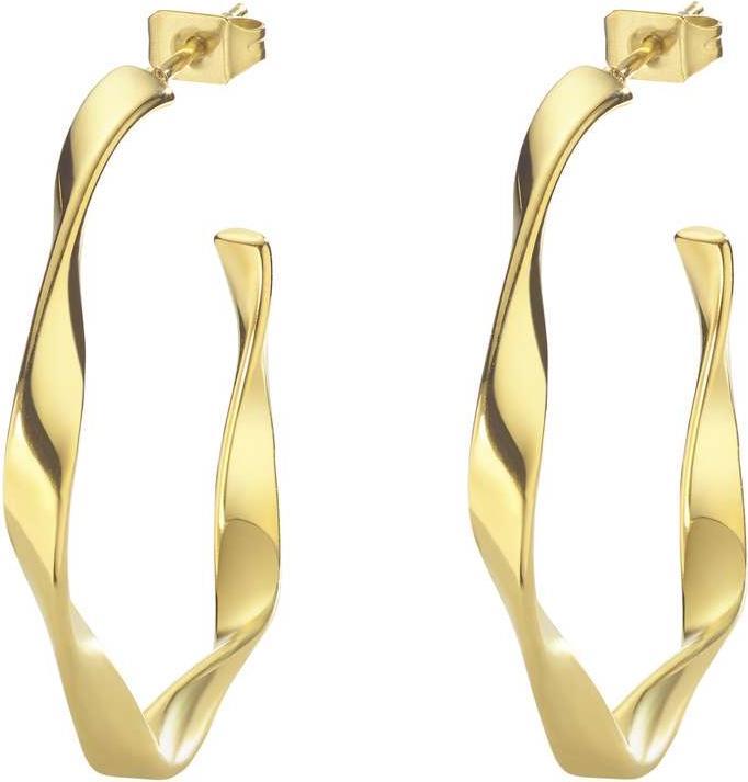Bijouteria Ohrringe (Edelstahl, PVD Beschichtung (goldfarbig))