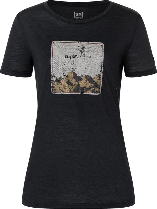 Actual product image Super Natural Damen Mountain Vibes Tee Kurzarm-T-Shirt (M)