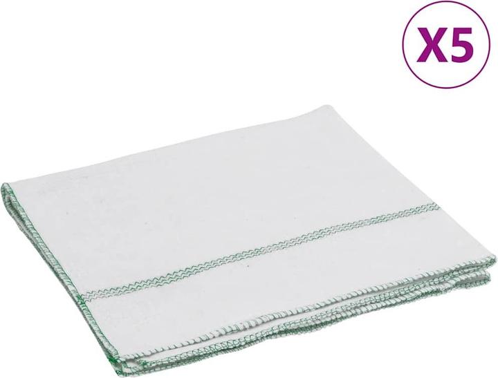 Image du produit VidaXL Chiffon de sol5 pcs. à rayures (5 pcs)