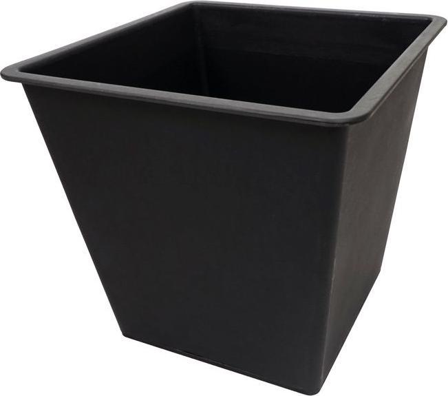 Image du produit Mendler Jardinière HWC-L25, carrée 60x33x33cm Outdoor acier acacia, marron (33 cm)
