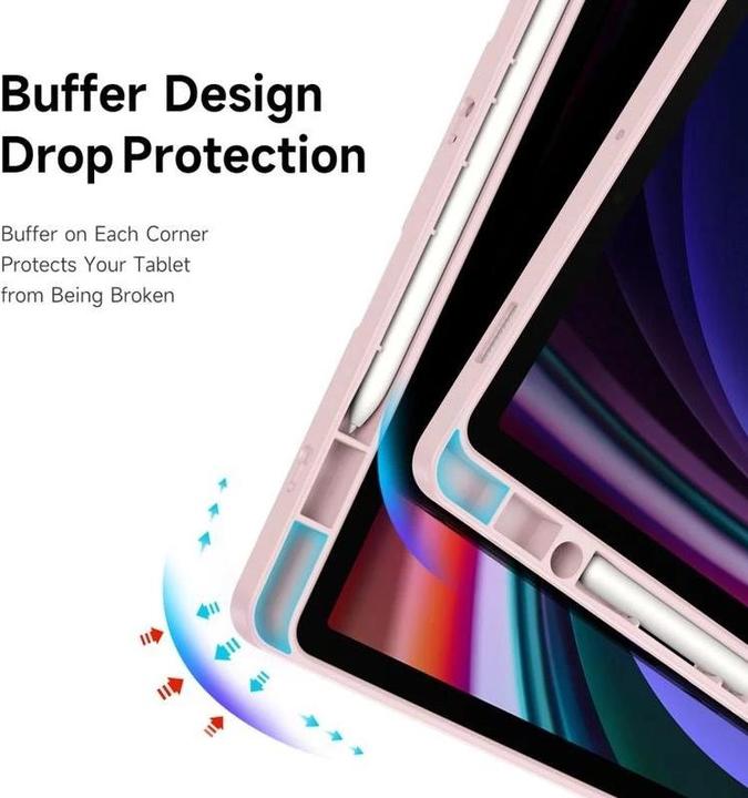 Actual product image Dux Ducis Magi Series Bookover (Galaxy Tab S9, Galaxy Tab S9 FE)