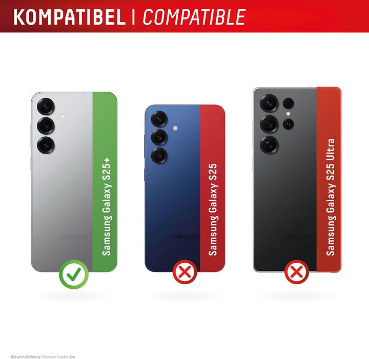 Image du produit Displex Full Cover Camera Lens Glass, Kamera Schutzglas, Platte, Doppelpack (2 pièce(s), Samsung Galaxy S25+)