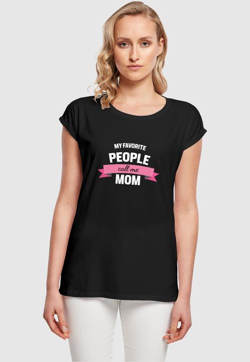 Immagine prodotto Merchcode Maglietta da donna per la festa della mamma - Le mie persone preferite mi chiamano mamma - 112573 (XL)