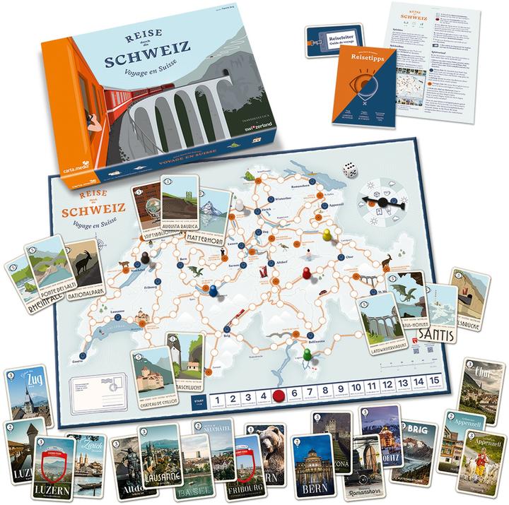 Produktbild Reise durch die Schweiz (Deutsch, Französisch, Italienisch, Englisch)