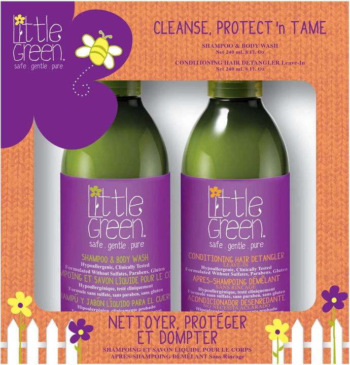 Immagine prodotto Little Green Bambini - Cleanse Protect'n Tame Duo