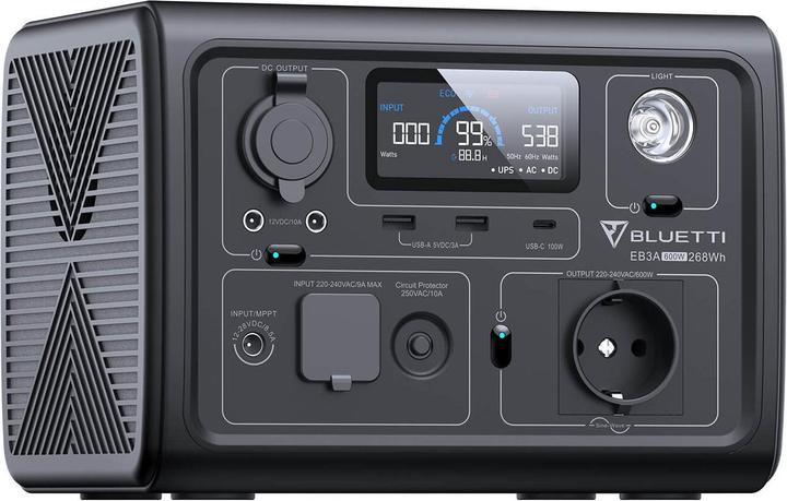 Image du produit Bluetti EB3A (268 Wh, 4.60 kg)