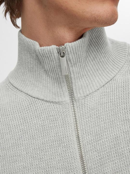Actual product image Selected Homme High neck zip cardigan (L)
