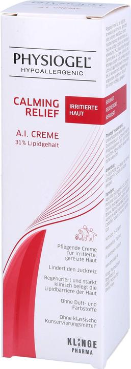 Actual product image Klinge Pharma Physiogel Cr A.I. Cre (100 ml, 24h cream)