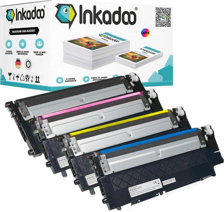 Produktbild Inkadoo Kompatibel Toner für HP Color Laser MFP 178 nwg (M, Y, BK, C)