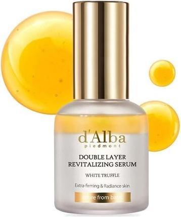 Actual product image d'Alba Italian White Truffle Double Layer Revitalizing Serum 100hr Hydration