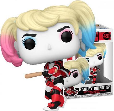Actual product image Funko DC Comics: Harley Quinn Takeover POP! Heroes Vinyl Figur Harley with Bat 9 cm
