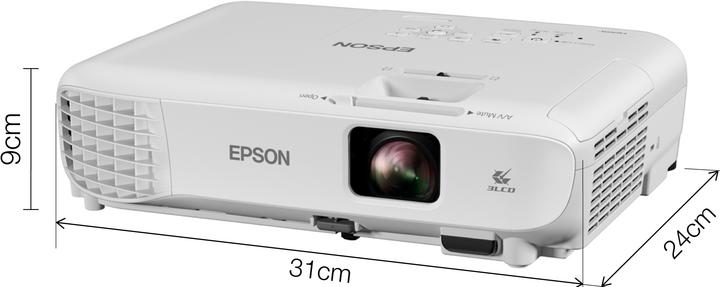 Image du produit Epson EB-W06 (WXGA, 3700 lm, 1.3 - 1.56:1)