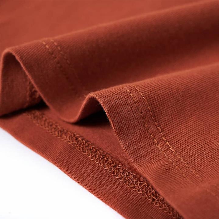 Immagine prodotto VidaXL Camicia da bambino a maniche lunghe Cognac 116,Materiale: 95 % cotone. 5 (116)