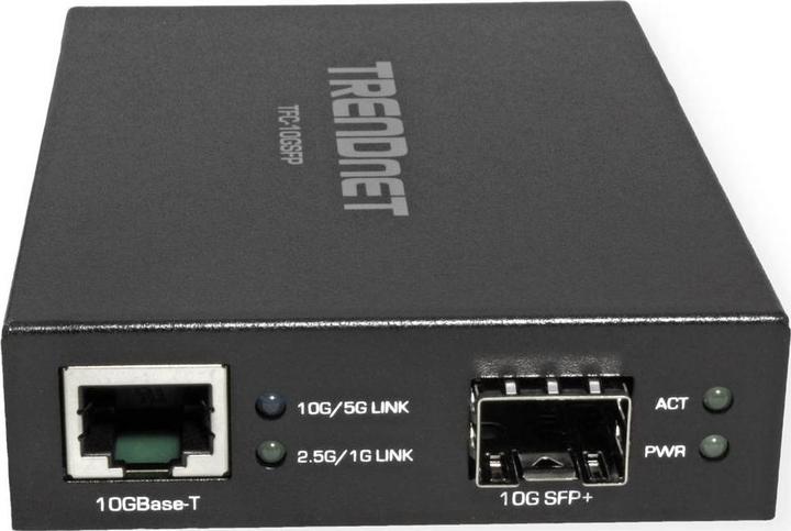 Actual product image Trendnet 10GBASE-T to SFP+ Fibre Media