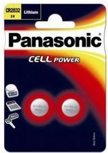Productafbeelding Panasonic Cr2032 (2 Pcs., CR2032, 220 mAh)