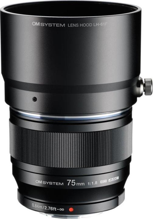 Image du produit Olympus Système OM M.Zuiko ED 75mm 1:1.8 (Micro Four Thirds, Micro Four Thirds)