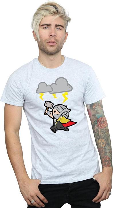 Immagine prodotto Kawaii Thor God Of Thunder Maglietta Uomo (M)