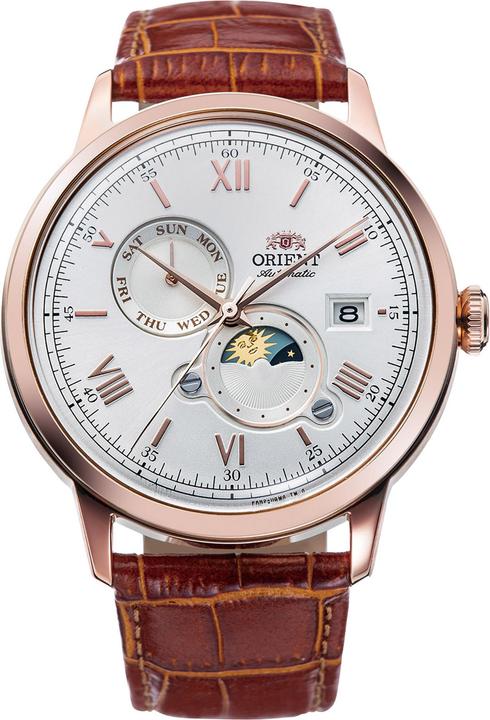 Immagine prodotto Orient Sole e Luna classici - RA-AK0801S (Orologio da polso analogico, 42 mm)