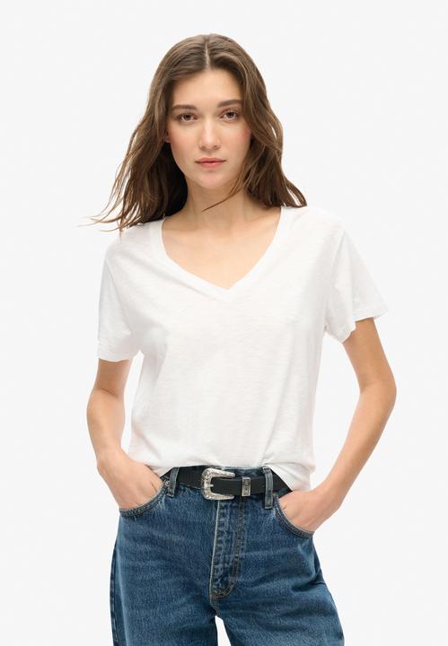 Produktbild Superdry Studios Slub Emb Vee Tee (10)