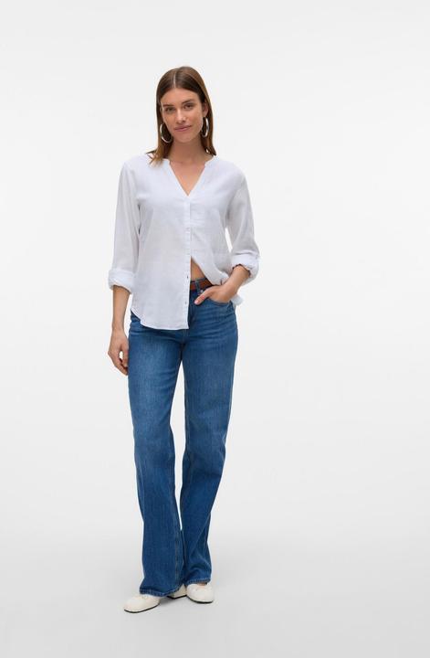 Immagine prodotto Vero Moda Vmlinn Ls V-Neck Shirt Wvn Noos (XS)
