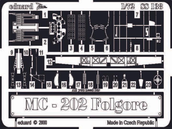 Produktbild Eduard MC-202 Folgore