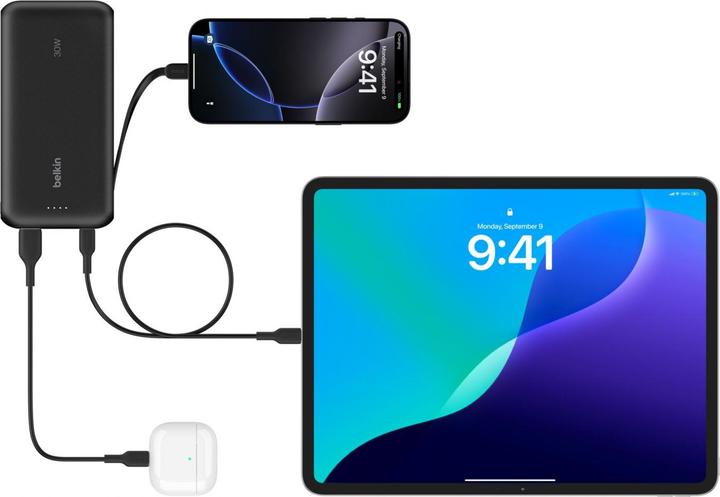 Produktbild Belkin Charger (20000 mAh, 30 W, 74 Wh)