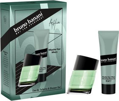 Actual product image Bruno Banani Made for Men Gift Set EDT 30 ml shower gel and Made for Men 50 ml 30ml