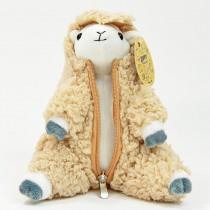 Image du produit Kögler Zippy, mouton en peluche avec fermeture éclair et (20 cm)