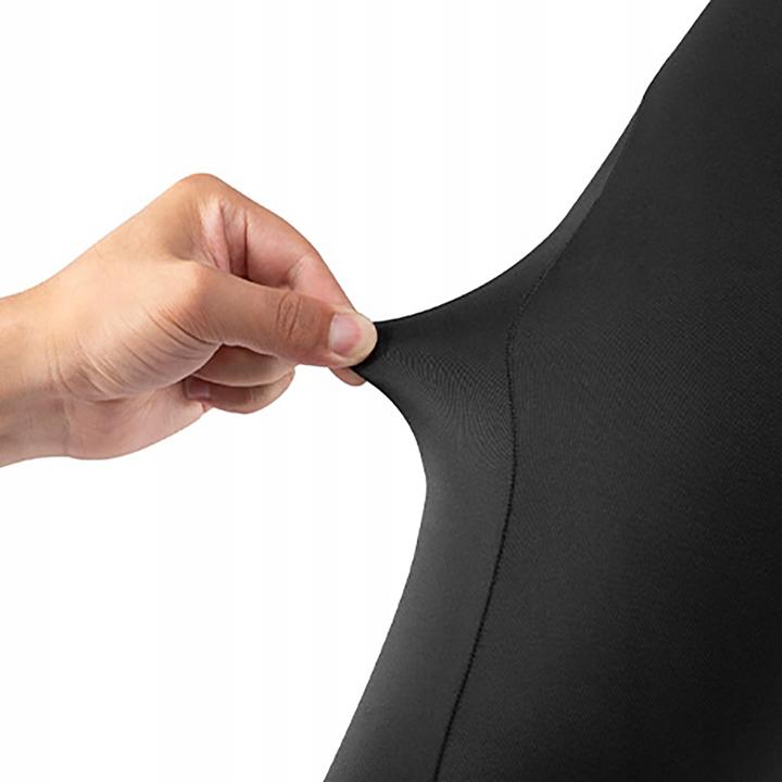 Actual product image Rockbros RK2002L short bib shorts with L insert - black (L)