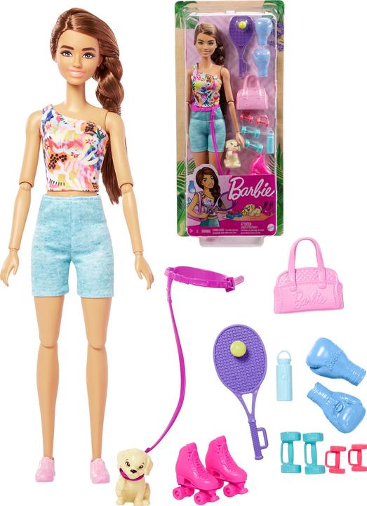 Immagine prodotto Barbie Preparatore atletico con attrezzatura da esterno