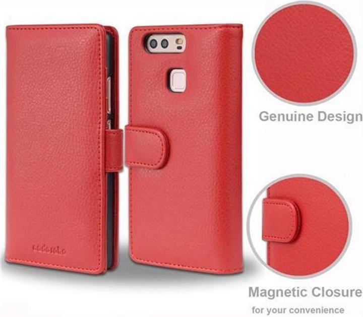 Image du produit Cadorabo Book avec 3 pochettes pour cartes Couverture (Huawei P9)