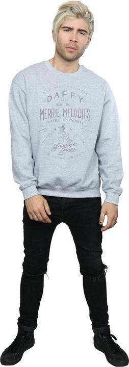 Immagine prodotto Looney Tunes Daffy Duck Despicable Felpa Uomo (L)