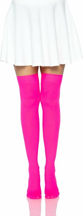 Produktbild Leg Avenue Nylon Thigh Highs Neon Pink