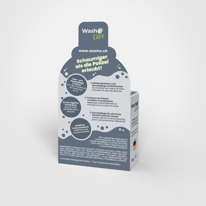 Actual product image Washo 2in1 solid shower care (200 ml)