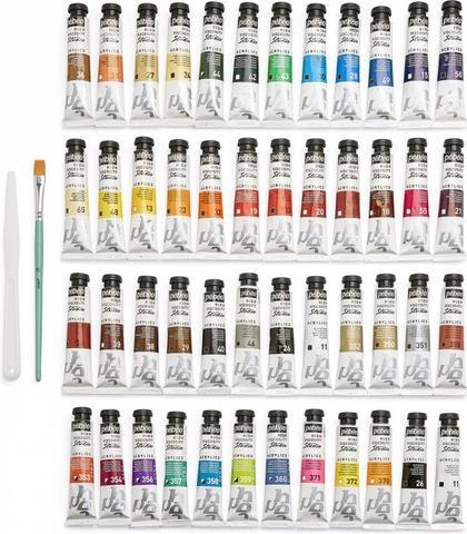 Image du produit Pebeo Studio Acrylic Set (Multicolore, 960 ml)