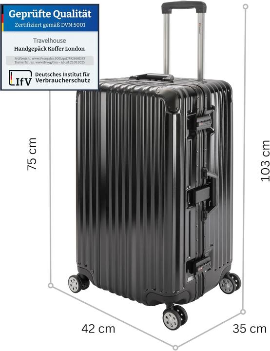 Image du produit Travelhouse XL Reisekoffer (110 l, L (90 - 115l))