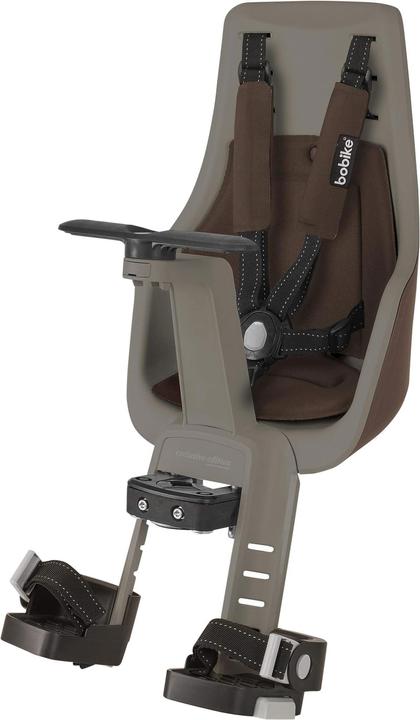 Produktbild bobike Mini Exclusive Plus - handlebar bicycle seat | Brown toffee