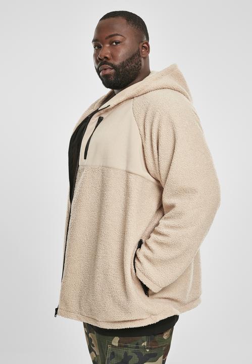 Produktbild Urban Classics Hooded Sherpa Zip Jacket (4XL)