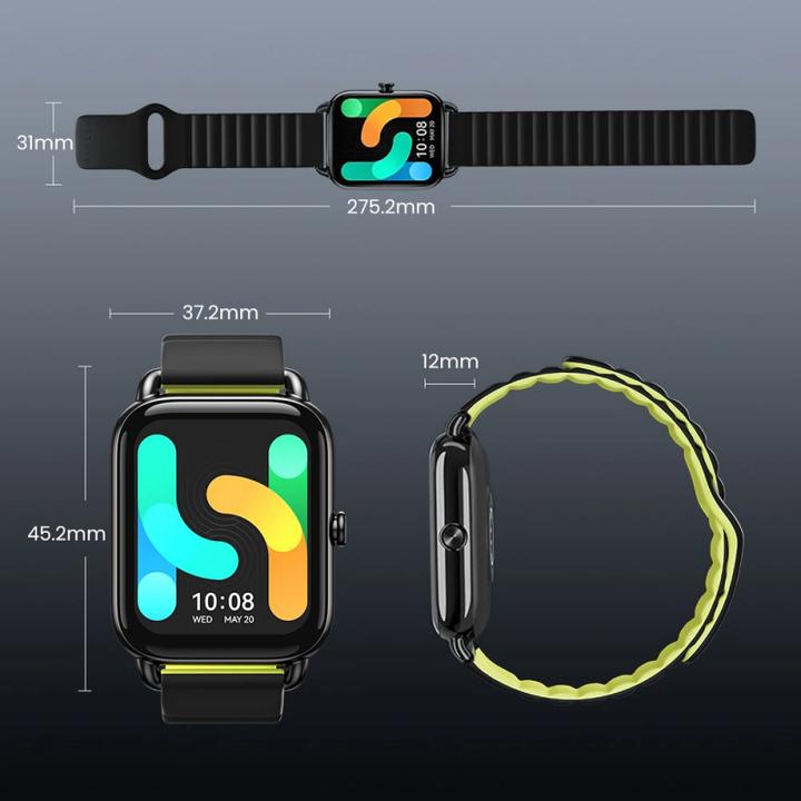 Actual product image Haylou RS4 Plus Smartwatch (Black) (45.20 mm)