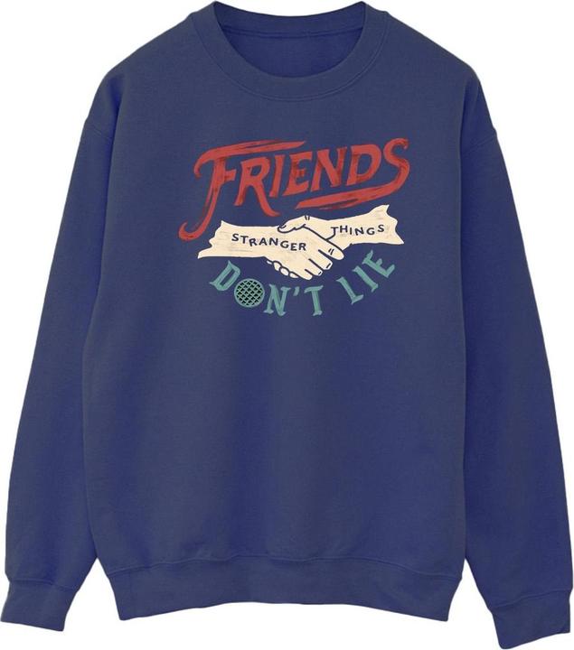 Netflix Stranger Things Friends Don't Lie Hands Sweatshirt